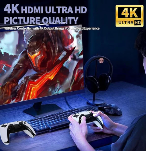 PlayStick Retro Game Console - 30,000+ Classic Games in 1 Plug-&-Play Device