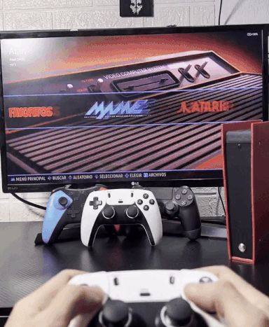 PlayStick Retro Game Console - 30,000+ Classic Games in 1 Plug-&-Play Device